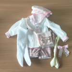 ４０ｃｍドール用セーラー服セット（ピンク）