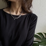 ーAnchor Chain Necklace – Slimサージカルステンレス　アンカーチェーン　チェーンネックレス　チェーンブレスレット　ステンレス　チェーン