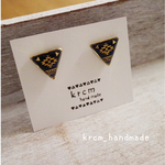 〈ピアス〉エスニックトライアングル