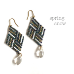 beads × native pierce（navy mix）