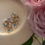 2pcs)3964)ビーズタッセル)aurora)#3e