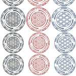 切子風丸和素材