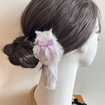 しっぽがゆらゆら揺れるねこちゃんヘアコーム(G10)