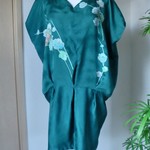 着物リメイク   コクーンワンピ