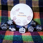 消しゴムはんこ☆ハロウィン用はんこ、選べる５種類♪セット☆