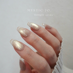 veil skin french🫧フレンチ フラッシュ マグネット シンプル 綺麗 キラキラ ブライダル 結婚式