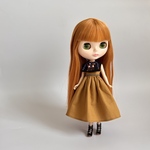 エジプト壁画刺繍ワンピース