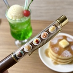 【ミニチュアボールペン】指先サイズの喫茶店　ボールペン