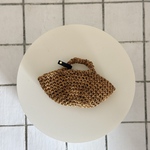 受注制作⇒モロッコ風マルシェかごバッグ