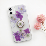 ❤紫陽花とかすみ草 iPhone16Pro/SE/Xperia10V/GALAXYS25/AQUOS 押し花ケース iPhoneケース スマホケース スマホリング  