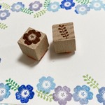 🌸　ネモフィラ　はんこ２個セット
