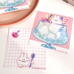 メモシート  クリームソーダ