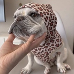 名入れオーダー犬服 ウォータークールタンクトップ メッシュ切替 レオパード