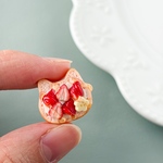 【受注制作】もりもり苺のねこ食パン🍓