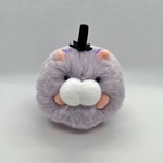 ふぐふぐはむすたー　ぷくよかな姿(くすみパープル) 2500円