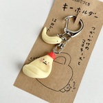 使いかけのマヨとはみ出たやつ🐥キーホルダー