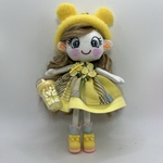 黄色のドレスのドールチャーム