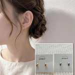 ピアス　多数再販　ステンレス mini シンプル gold しずく 小ぶり アレルギー対応 ゴールド 大人 綺麗 オフィス モード  ゴールド 人気 つけっぱなし 夏　シルバー　人気　小ぶり