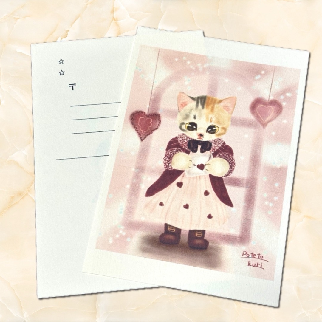 原画】シャム猫とイチゴパフェ - 猫絵専門店みーこ屋 | minne byGMO