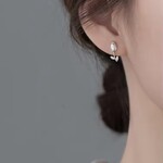   《silver》おすすめ 中サイズ チューリップピアス【P-1610】
