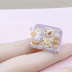 ミニチュア　リスさんスイーツbox ハンドメイド