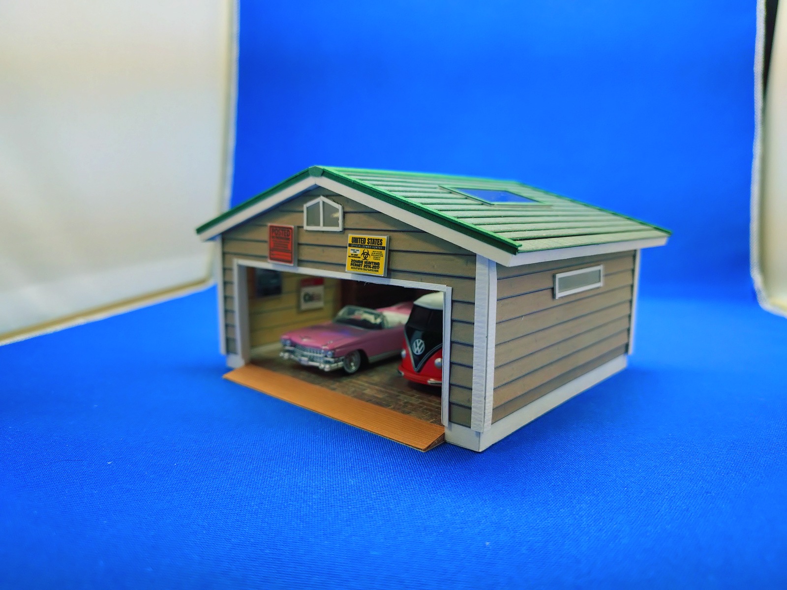◇オリジナル店舗建築模型01◇スケール1/150 Nゲージ ジオラマ 雑貨