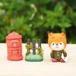 【飛行船停留街】きつねさんとポストセット