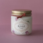 soy candle ROSE