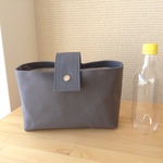 インバッグＭ　グレー　帆布