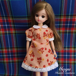 ♡800♡ありがとう特価ワンピ♡秋色イチゴ♡リカちゃん