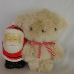 ふさふさふとっちょくまさん(薄ベージュ)