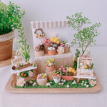 小さな森のお花屋さん　ナチュラルカラー　母の日ギフト　ミニチュア