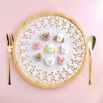 ・𝗻𝗲𝘄・メレンゲクッキーみたいなわんこ🐶リング⋮キーホルダー⋮ブローチ／受注制作