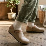 幅広さんも楽ちん♪　足を包み込み　いろんな履き方ができる　マルチway　ナチュラルシューズ