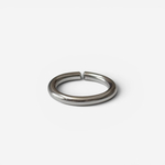 te. / ring ｜歪みのある オープンリング 一点もの サイズ調整可 シルバー ゴールド シンプル ミニマル ユニセックス 錆びない つけっぱなしOK 一点物 金属アレルギー対応 軽い付け心地