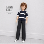 上下2点セット はるとくん  半袖 ニット トップス ハーフパンツ ズボン リカちゃん彼氏 ボーイフレンド 服 冬
