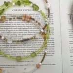 beads wire necklace  𓂂𓏸