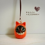 だるま猫ちゃん☆オレンジ