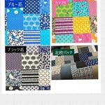 rara2012様オーダー　大きなお花　北欧調　オックス生地のミニトートバッグ【受注生産】サイズアップ承ります　