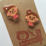 ミニマグネット、双子の女の子