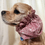 犬用スヌード　カメリア　ピンク