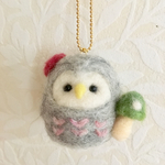 ふくろうちゃん♡ボールチェーン