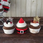 クリスマス☆カップケーキ3個SET