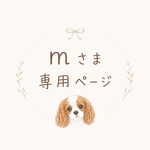 mさま専用ページです。