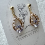 𓊆 うるうる お花 ピアス 𓊇 イヤリング 