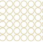 何かと使える丸【金】※トレーシングペーパー a4