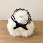 【5/4 20時〜】PU-PU ぬいぐるみ　こいぬ　ずきんのプープ　ふわふわ　ホワイト