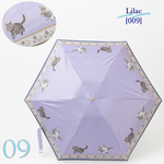 Jubilee UVカット 晴雨兼用 猫 北欧 タータン 軽量コンパクト 折りたたみ日傘 jubilee-umbF002-009