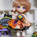 ハロウィン柄ワンピAセット