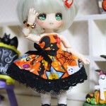 ハロウィン柄ワンピCセット